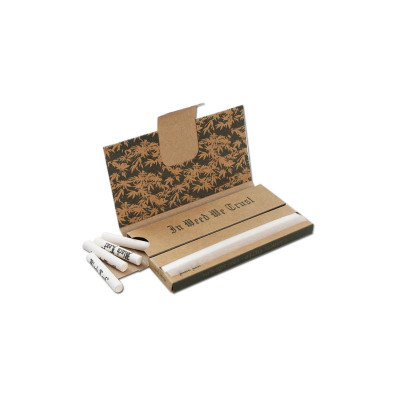 Бумага для самокруток Black Leaf King Size Slim с угольными фильтрами