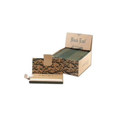 Бумага для самокруток Black Leaf King Size Slim с угольными фильтрами Бумага для самокруток Black Leaf King Size Slim с угольными фильтрами