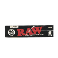 Бумага для самокруток RAW Black Classic King Size Slim Бумага для самокруток RAW Black Classic King Size Slim