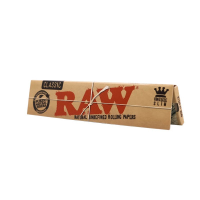 Бумага для самокруток RAW Classic King Size Slim Бумага для самокруток RAW Classic King Size Slim