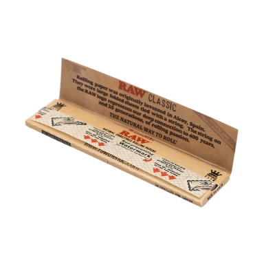 Бумага для самокруток RAW Classic King Size Slim Бумага для самокруток RAW Classic King Size Slim