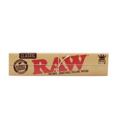 Бумага для самокруток RAW Classic King Size Slim Бумага для самокруток RAW Classic King Size Slim