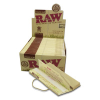 Бумага для самокруток RAW Organic Hemp Connoisseur King Size Slim + Tips Бумага для самокруток RAW Organic Hemp Connoisseur King Size Slim + Tips